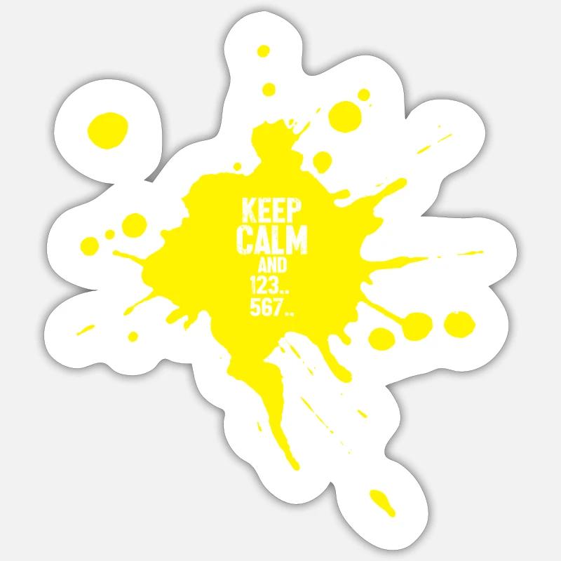 Danseuse de salsa Danseuse - Sticker taille S (10 x 10 cm) - blanc mat