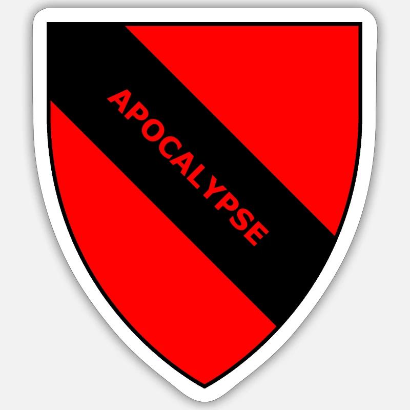 Apocalypse Sticker taille S (10 x 10 cm)