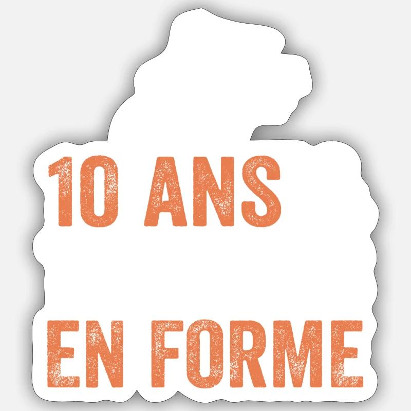 Sticker taille S (10 x 10 cm) - 