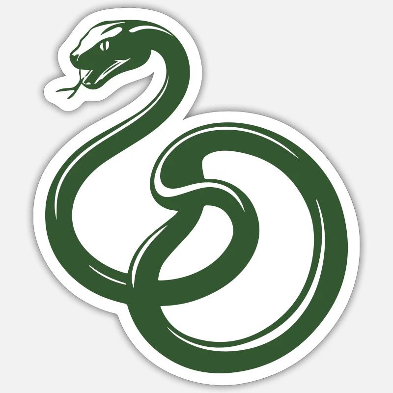 Snake Logo Sticker size S (10 x 10 cm)