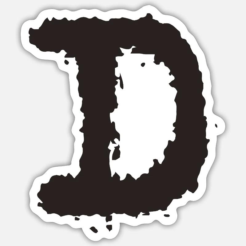 D Sticker Größe S (10 x 10 cm)