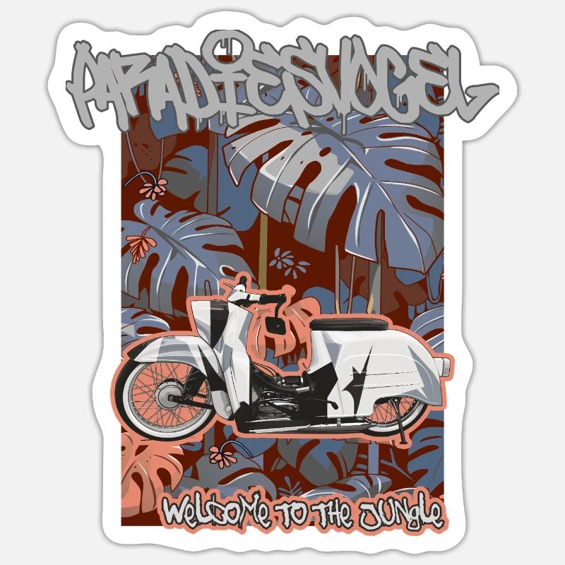 Sticker taille S (10 x 10 cm) - 