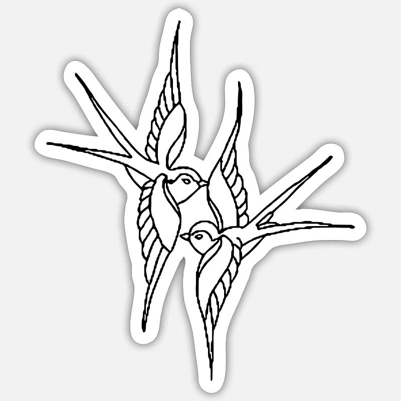 Sticker Größe S (10 x 10 cm) - 