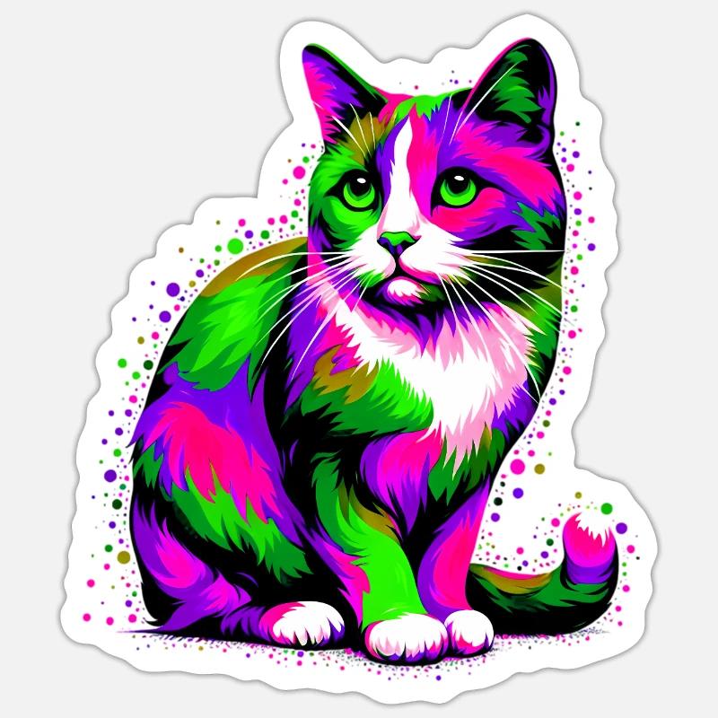 Sticker Größe S (10 x 10 cm) - 