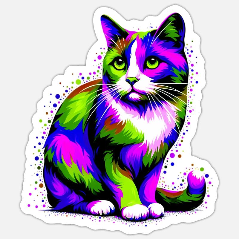 Sticker taille S (10 x 10 cm) - 