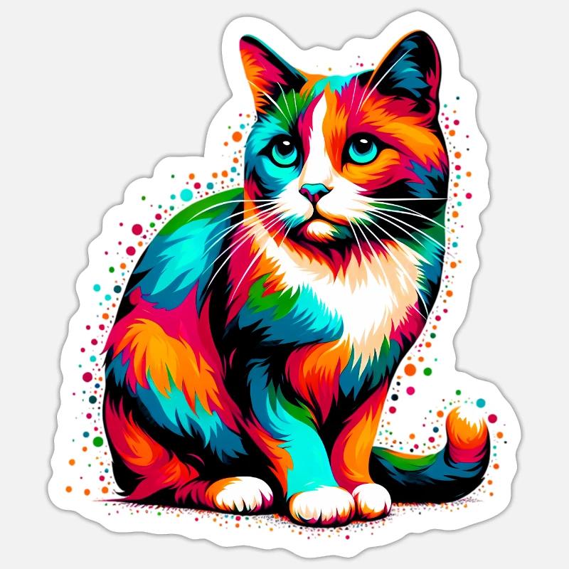 Sticker Größe S (10 x 10 cm) - 