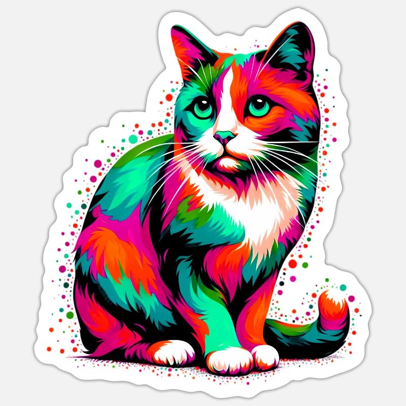 Sticker Größe S (10 x 10 cm) - 