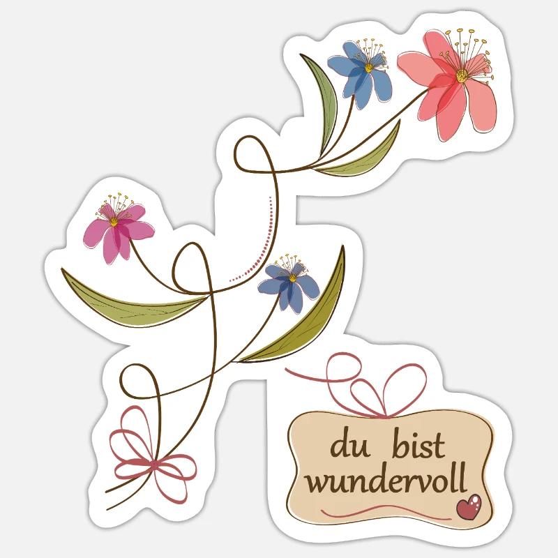 Sticker Größe S (10 x 10 cm) -
