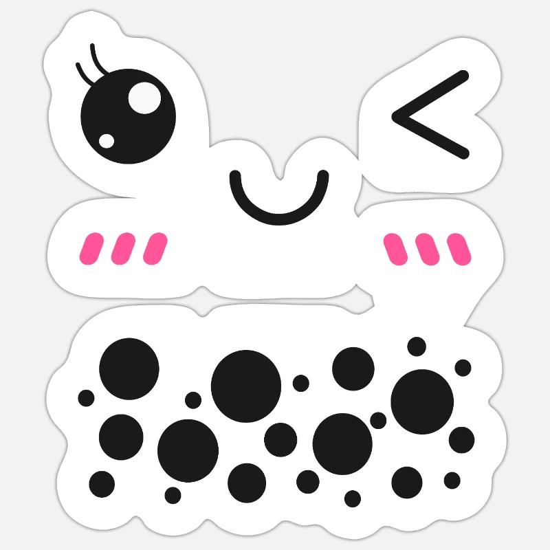 Bubble Tea Sticker Größe S (10 x 10 cm)