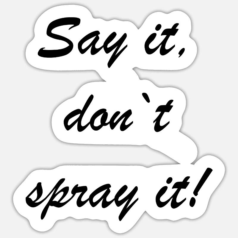 Sticker Größe S (10 x 10 cm) -