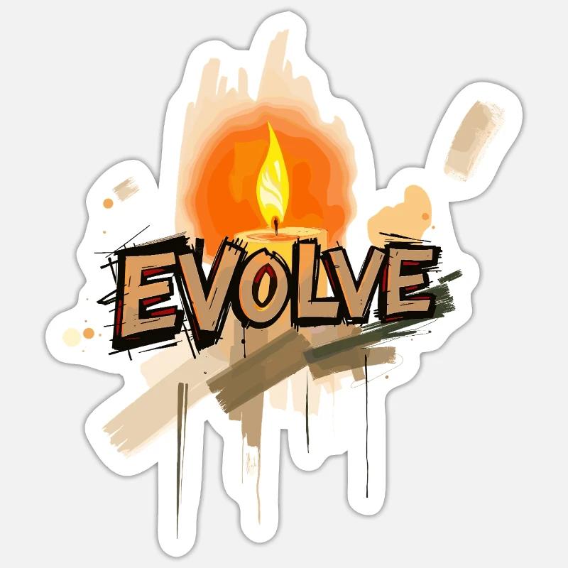 Develop further Sticker size S (10 x 10 cm)