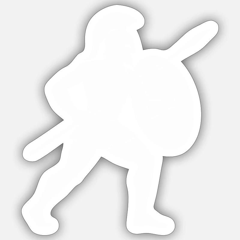 Spartan Warrior - Sticker size S (10 x 10 cm) - white matte