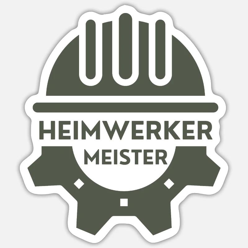 DIY Master – Proud DIY Design Sticker taille S (10 x 10 cm)