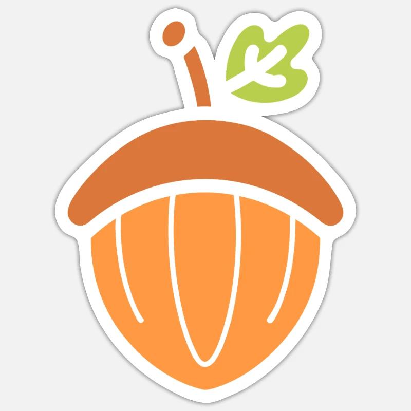 Eiche Sticker Größe S (10 x 10 cm)