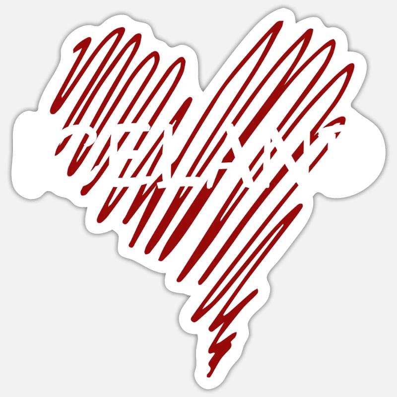 Ich liebe Island, stolzer Isländer - Sticker Größe S (10 x 10 cm) - Mattweiß