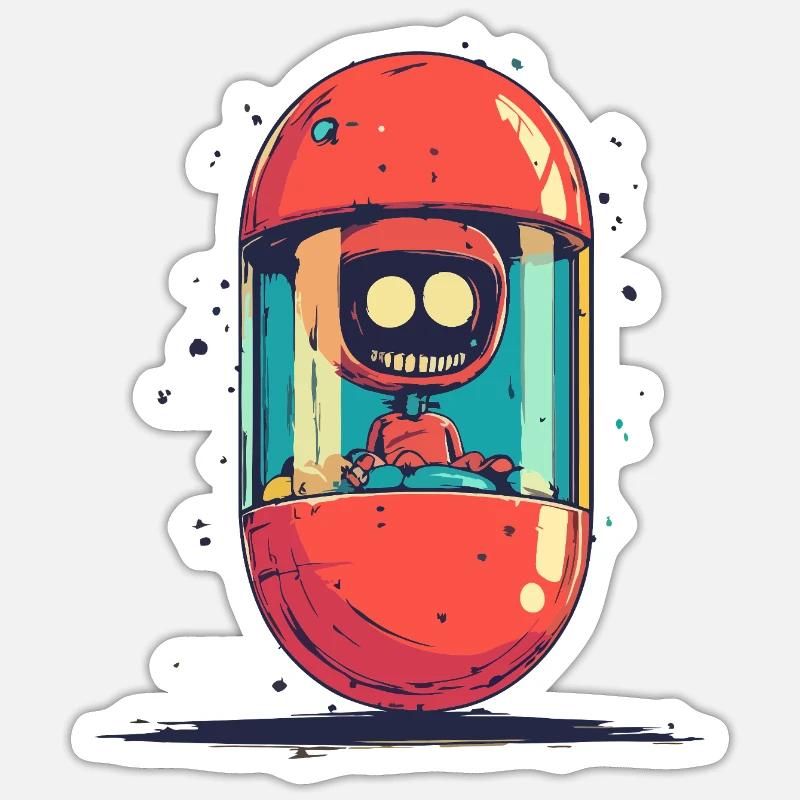 Sticker taille S (10 x 10 cm) - 