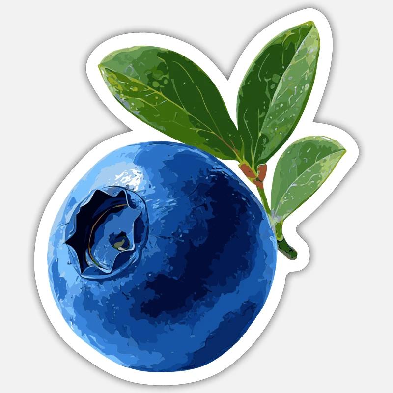 Myrtille Sticker taille S (10 x 10 cm)