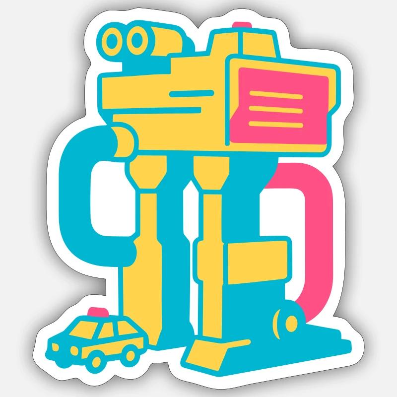 Sticker Größe S (10 x 10 cm) - 