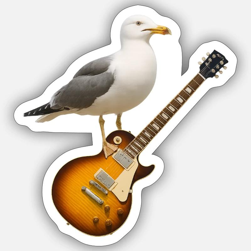 BBB Seagull Logo Sticker size S (10 x 10 cm)