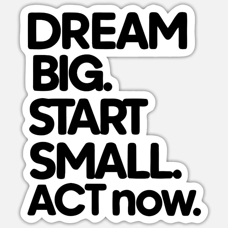 Minimalist Geometric Mountain Range Design Sticker size S (10 x 10 cm)