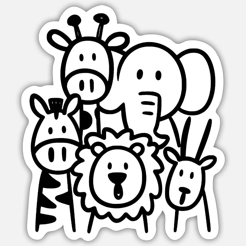 Sticker size S (10 x 10 cm) - 