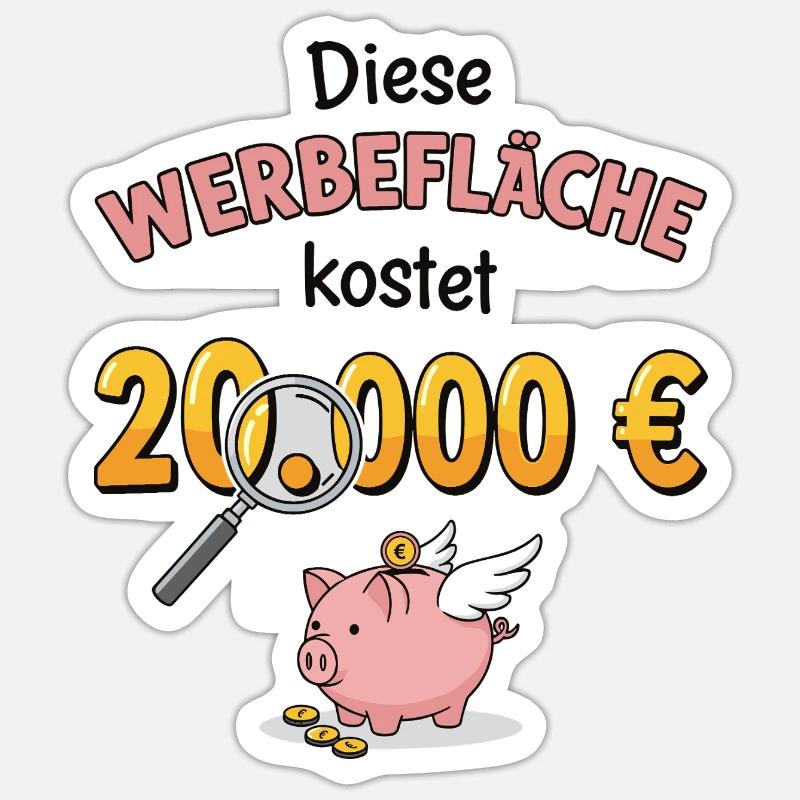 Sticker Größe S (10 x 10 cm) - 