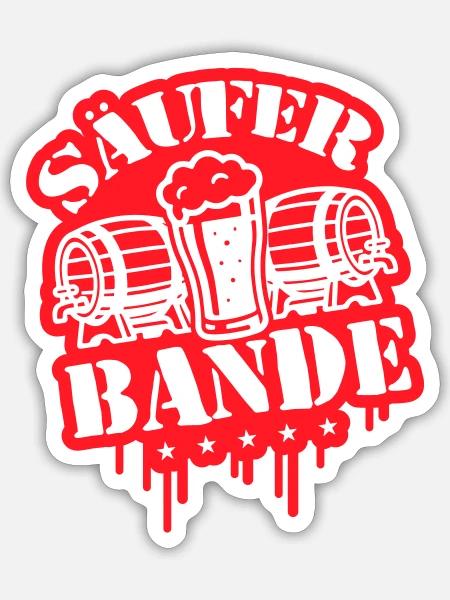 - Sticker Größe S (10 x 10 cm) - Mattweiß