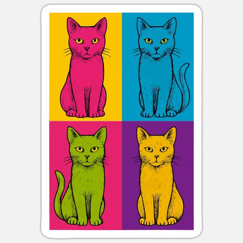 Sticker Größe S (10 x 10 cm) - 