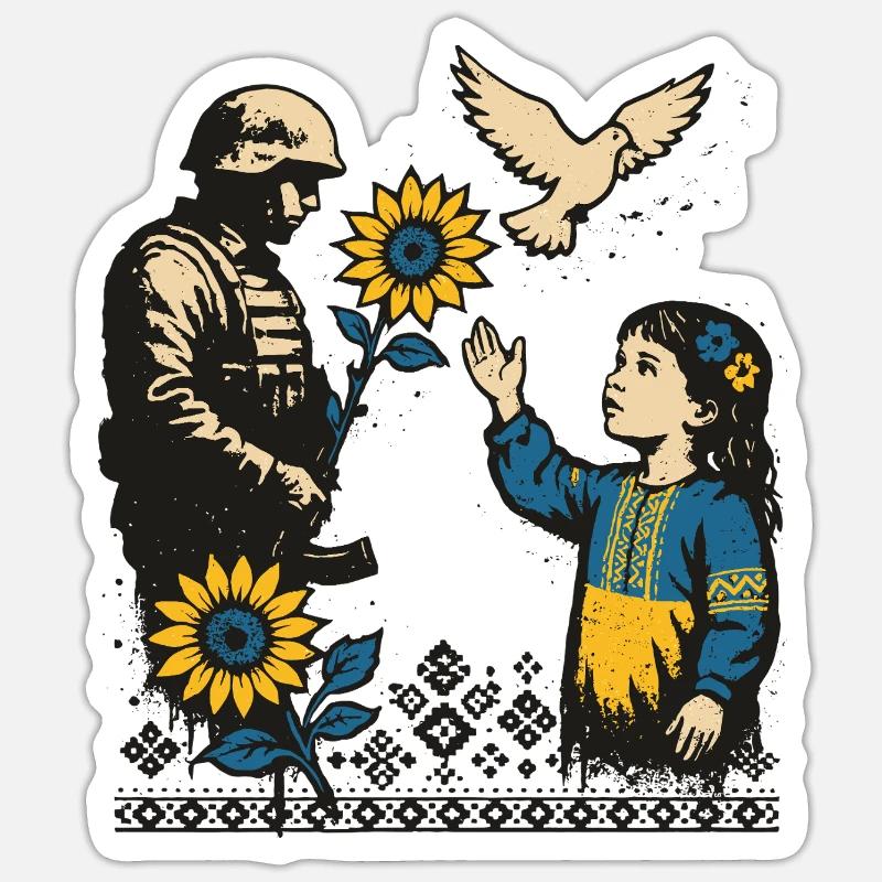 Sticker Größe S (10 x 10 cm) - 