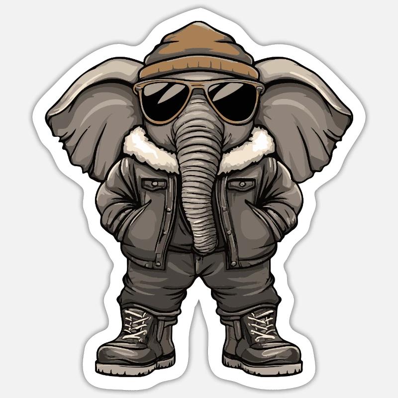 Sticker taille S (10 x 10 cm) - 