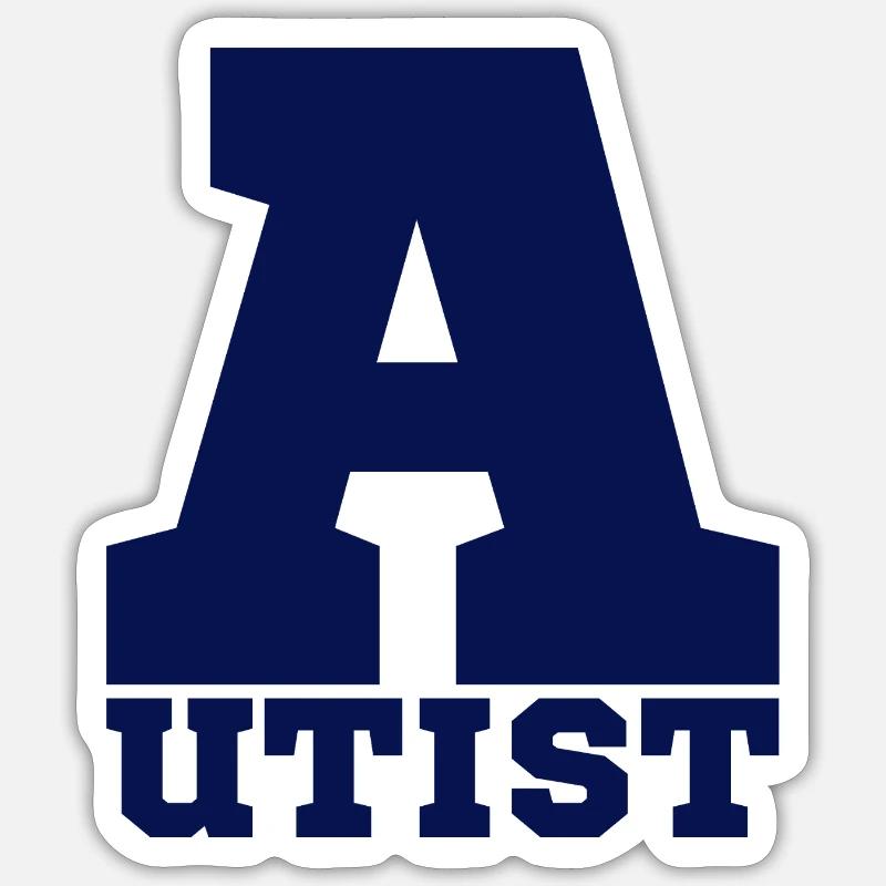 autistic Sticker size S (10 x 10 cm)