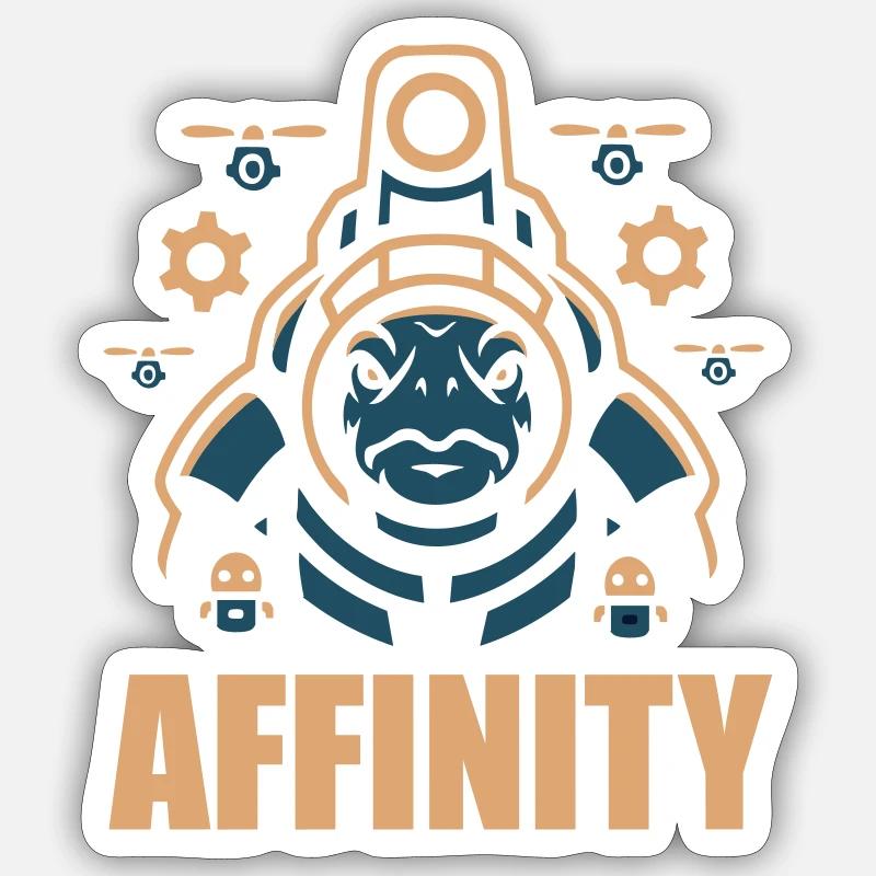 Sticker Größe S (10 x 10 cm) - 