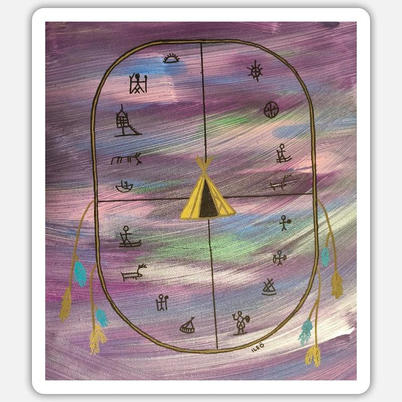 Sticker taille S (10 x 10 cm) - 