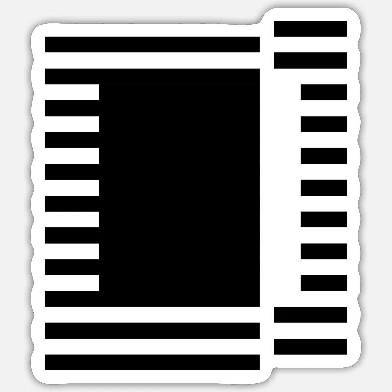 Please upload the design image - Sticker size S (10 x 10 cm) - white matte