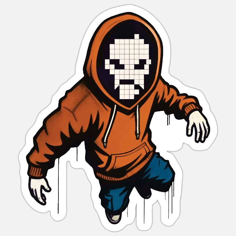 Sticker taille S (10 x 10 cm) - 