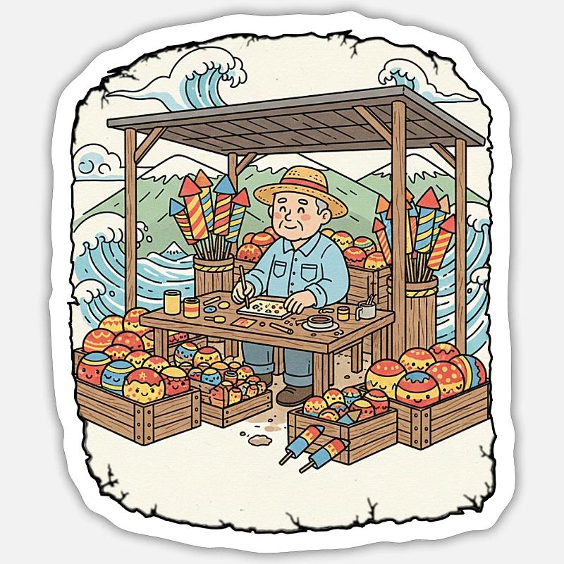 Sticker taille S (10 x 10 cm) - 