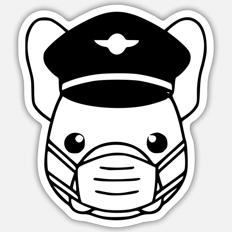 Sticker size S (10 x 10 cm) - 