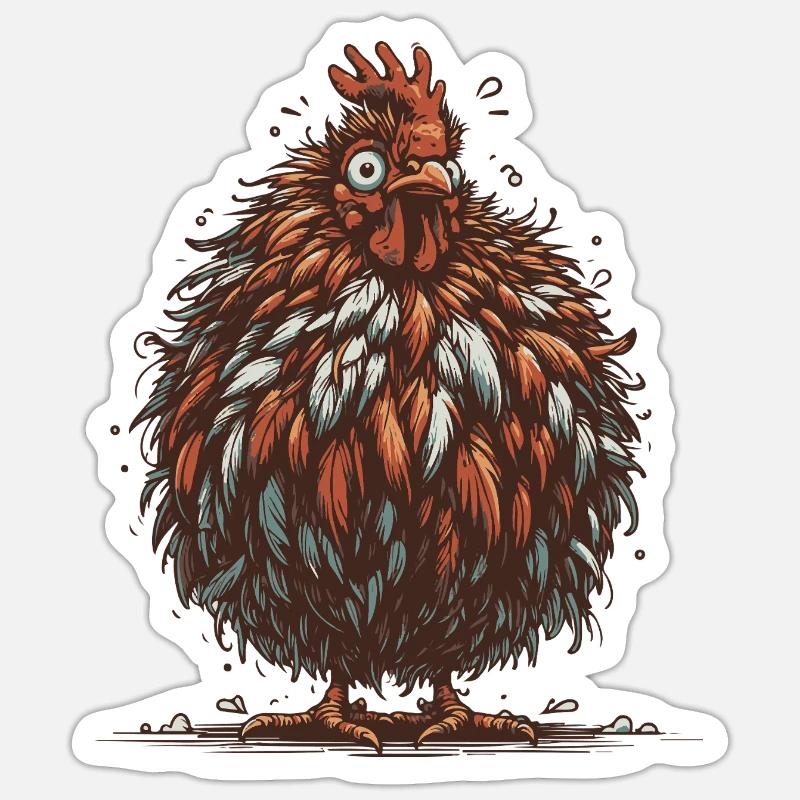 Crise Olossienne Sticker taille S (10 x 10 cm)