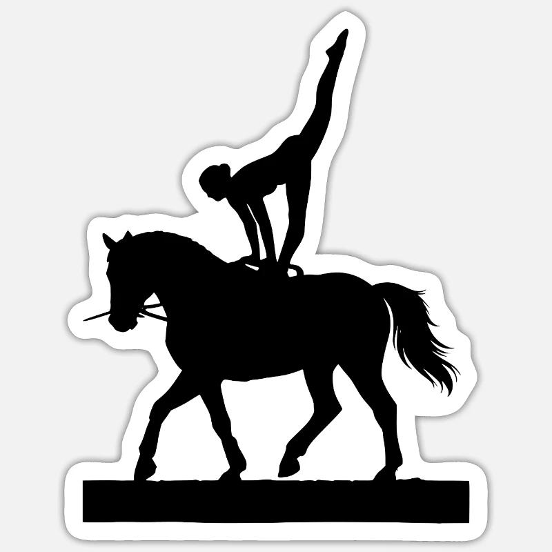 j’aime Volti - Sticker taille S (10 x 10 cm) - blanc mat