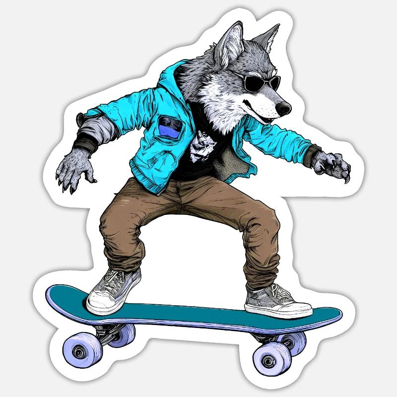 Sticker Größe S (10 x 10 cm) - 