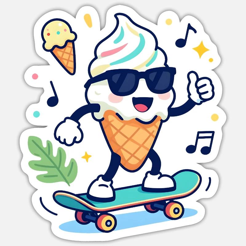 Sticker taille S (10 x 10 cm) - 