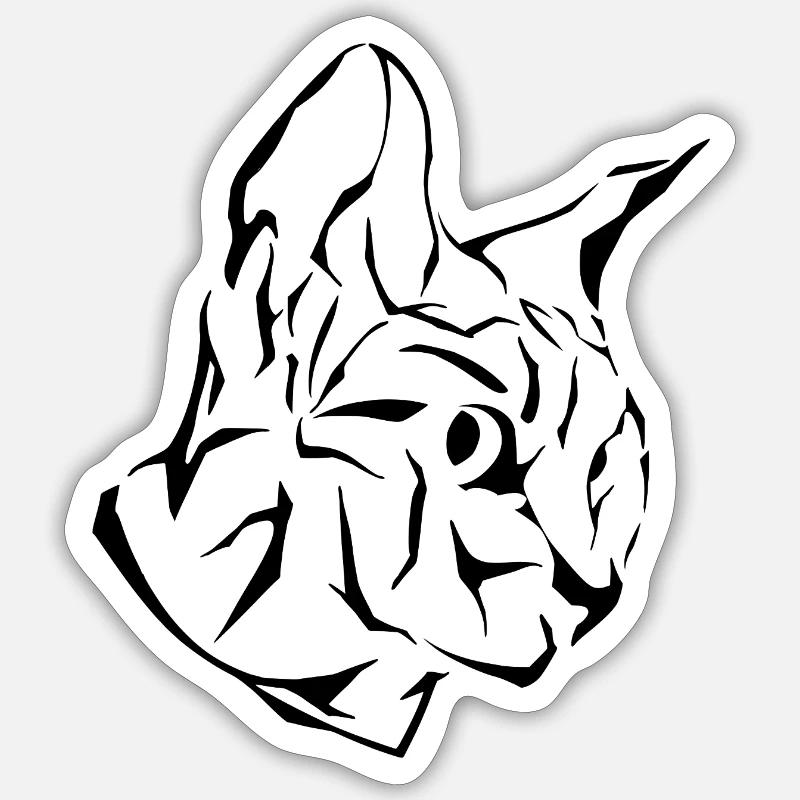 Sticker taille S (10 x 10 cm) - 