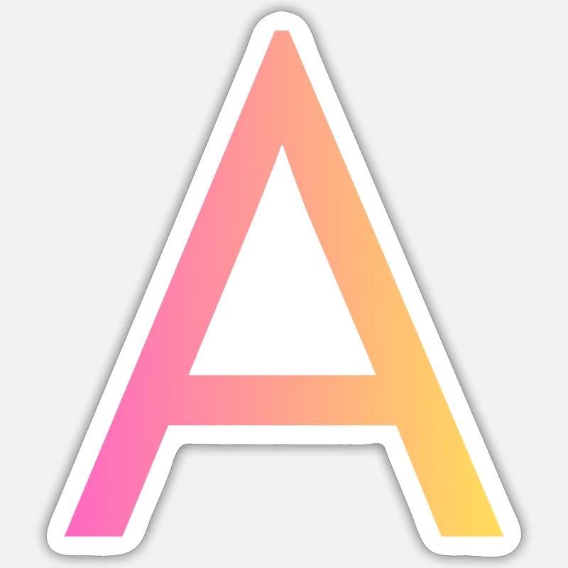 A Sticker taille S (10 x 10 cm)