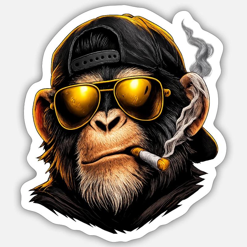 Sticker Größe S (10 x 10 cm) - 