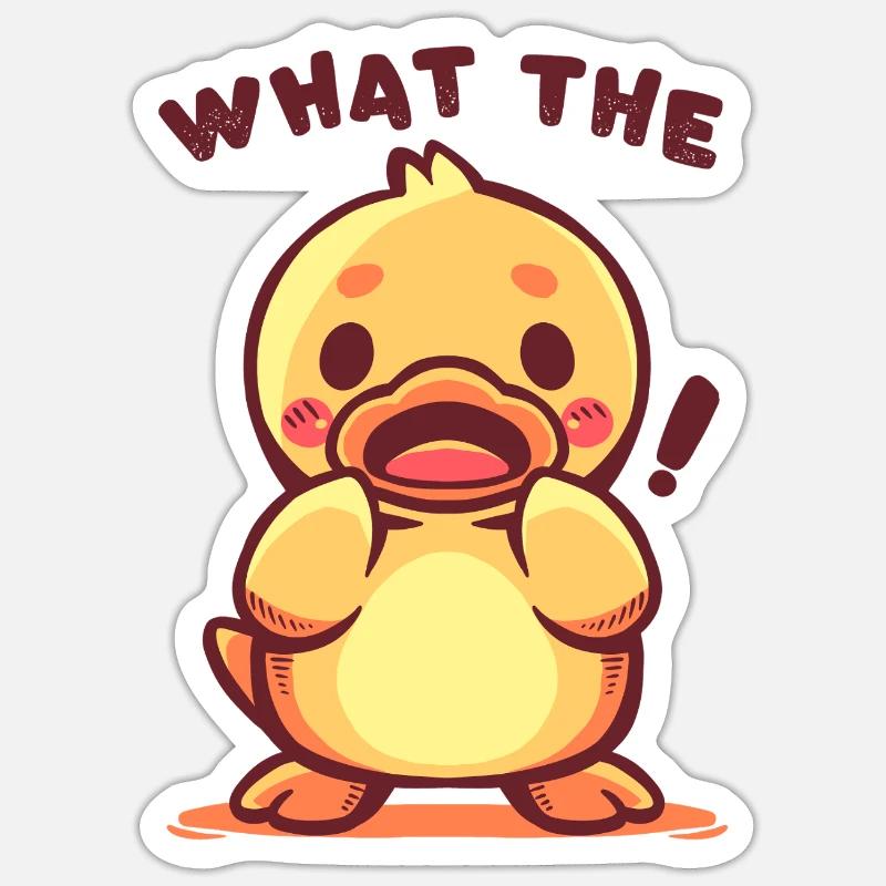 Qu’est-ce que ce - Sticker taille S (10 x 10 cm) - blanc mat