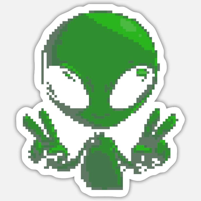 Sticker Größe S (10 x 10 cm) - 