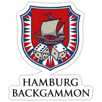 Sticker 10 × 10 cm, Wappen & Schriftzug