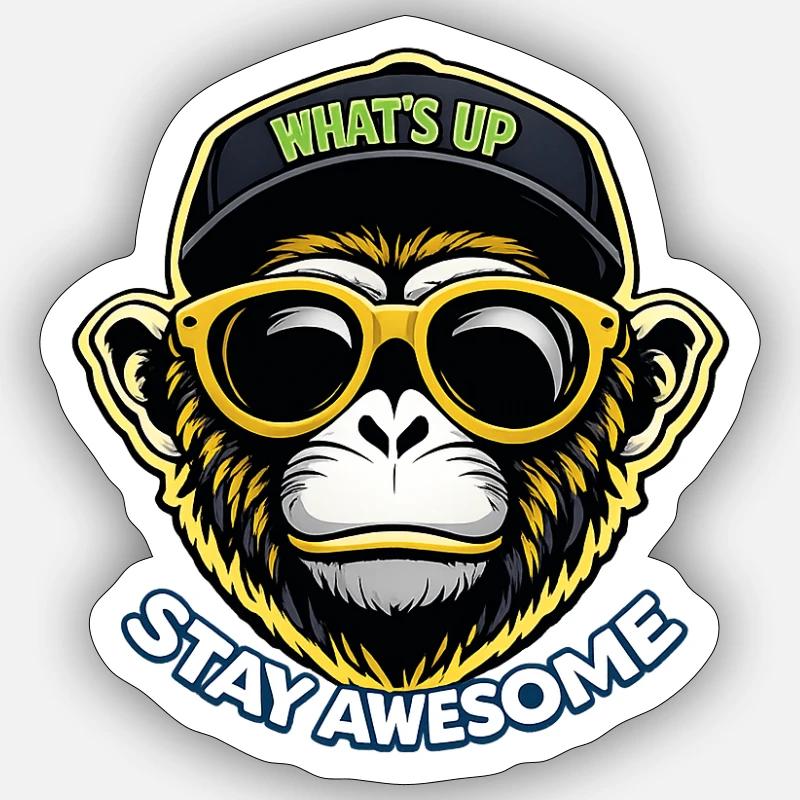 Sticker taille S (10 x 10 cm) - 