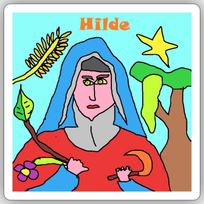Hilde Sticker Größe S (10 x 10 cm)