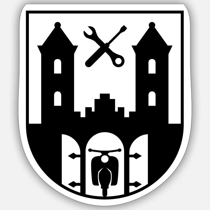 Sticker taille S (10 x 10 cm) - 
